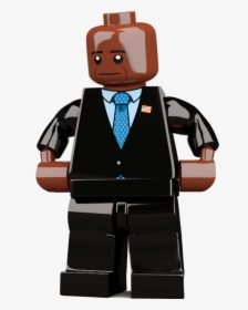 Barack Obama Custom Lego Minifigure Png Clip Minifig - Minifigure Transparent Lego Png, Png Download, Free Download