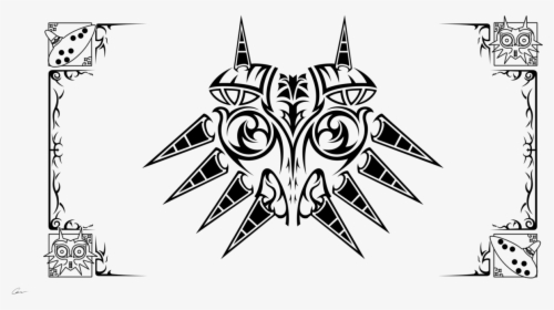 Majora"s Mask Tribal - Majora's Mask 3ds Xl, HD Png Download, Free Download