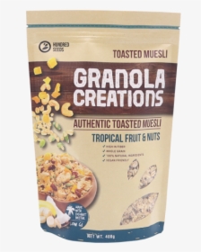 Tropical Fruit & Nuts - Granola Creatian Cinnamon Raisin 200 G, HD Png Download, Free Download