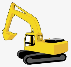 Clipart Free Library Excavator At Getdrawings Com - Cartoon Digger Transparent Background, HD Png Download, Free Download