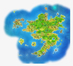 Grass Continent - Map, HD Png Download, Free Download
