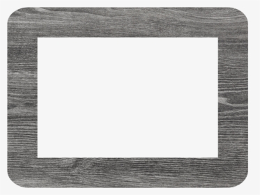 Gray Wood Plank Self-stick Picture Frames Collection - Circle, HD Png Download, Free Download