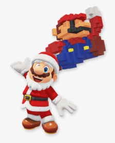 Mario Odyssey Png - 8 Bit Mario Cap Odyssey, Transparent Png, Free Download