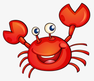 Crab Cartoon Illustration - Crab Cartoon Png, Transparent Png, Free Download