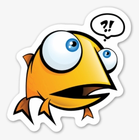 Confused Lil - Confused Fish Cartoon, HD Png Download, Free Download