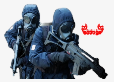Soldier In Gas Mask Png, Transparent Png, Free Download