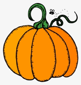 Simple Clip Art At - Red Pumpkin Clipart, HD Png Download, Free Download