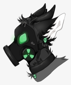 Drawn Gas Mask Aesthetic - Gas Mask Furry Art, HD Png Download, Free Download