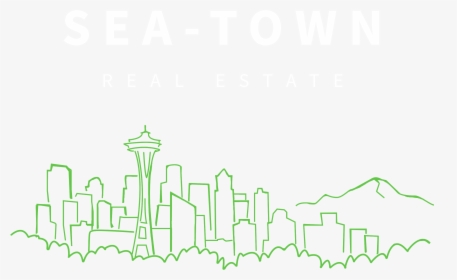 Sea-town Real Estate - Illustration, HD Png Download, Free Download