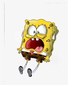 Transparent Screaming Clipart - Spongebob Not Happy Transparent Background, HD Png Download, Free Download