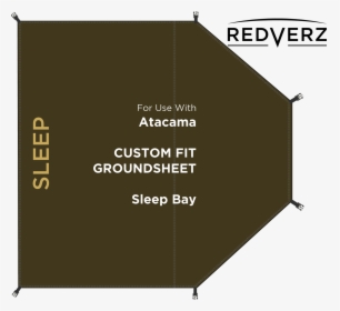 Sleeping Area Groundsheet/footprint For Redverz Atacama - Umbrella, HD Png Download, Free Download