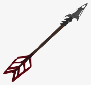 Arrow Clipart With Red Arrow Tail - Iron Arrow Png, Transparent Png, Free Download