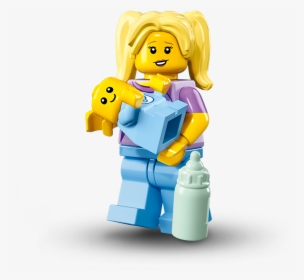 Babysitter Lego Collectible Minifigures Clipart , Png - Lego Minifigures Series 16 Babysitter, Transparent Png, Free Download