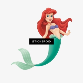 Little Mermaid Purple Shell Clipart , Png Download - Ariel Png Little Mermaid, Transparent Png, Free Download