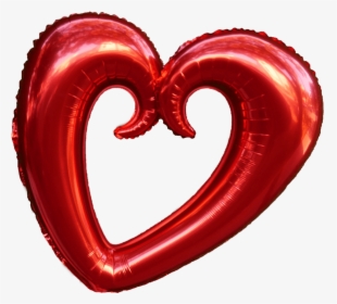 Clip Art Heart Balloon - Heart, HD Png Download, Free Download