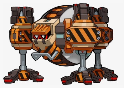 Mighty No 9 Round Digger, HD Png Download, Free Download