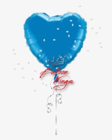 Sapphire Blue Heart - Heart Balloon Bouquet, HD Png Download, Free Download