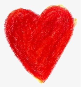 Crayon Heart Clipart - Heart, HD Png Download, Free Download