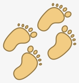 Baby Footprint Icon - Baby Footsteps Icon Png, Transparent Png, Free Download