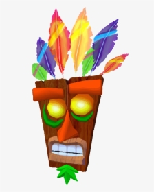 Humanity"s Collective Gaming Knowledge - Crash Bandicoot Floating Mask, HD Png Download, Free Download