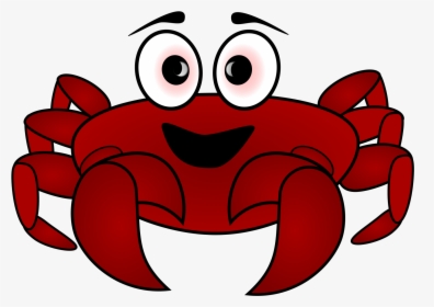 Clipart Animals Crab - Cartoon Crab Transparent Background, HD Png Download, Free Download