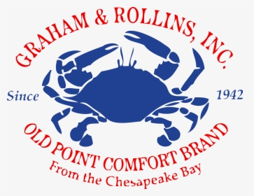 Transparent Blue Crab Png - Graham And Rollins Seafood, Png Download, Free Download