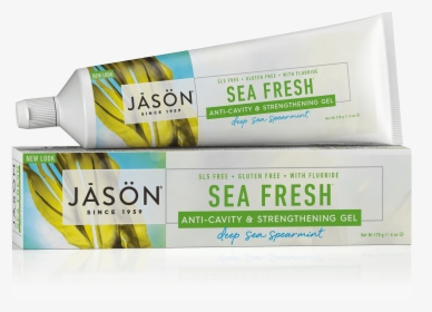 Jason Toothpaste - Jason Sea Fresh Toothpaste, HD Png Download, Free Download