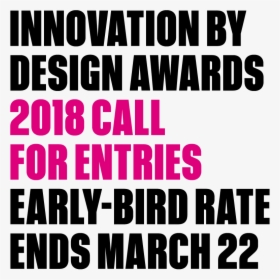 Innovation By Design Awards /// 2018 Call For Entries - Placa De Som Usb, HD Png Download, Free Download