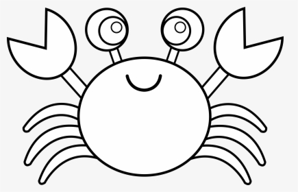 Crab Black And White Images Clipart Clipart - Black And White Clipart Crab, HD Png Download, Free Download