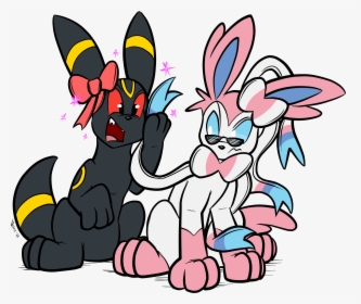 The Adventures Of Edgy Sylveon And Effeminate Umbreon - Draw Umbreon And Sylveon, HD Png Download, Free Download