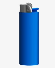 Blue Cigarette Lighter Png Clipart - Lighter Clipart Png, Transparent Png, Free Download
