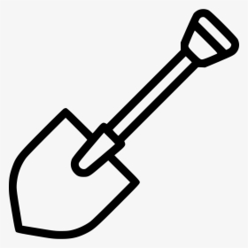 Shovel Digger Tool Dig Military Army - Shovel Icon, HD Png Download, Free Download