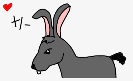 Antelope Jackrabbit Clipart , Png Download - Cartoon, Transparent Png, Free Download