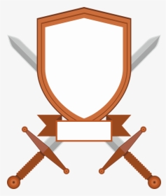 Coat Of Arms, Banner, Shield, Harnisch, Swords - Escudo Com Espadas Png, Transparent Png, Free Download