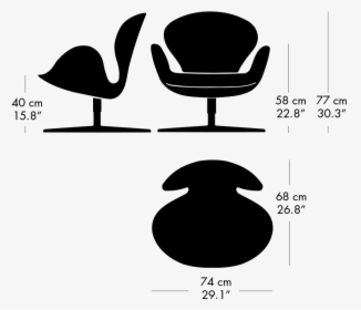 Energy Label - Swan Chair Top View, HD Png Download, Free Download