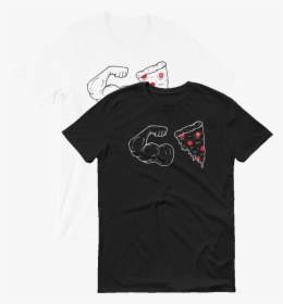 Graphic Emoji T Mockup Front Wrinkled Black - Active Shirt, HD Png Download, Free Download