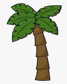Clipart Brighter Palm Tree - Jungle Tree Clipart, HD Png Download, Free Download