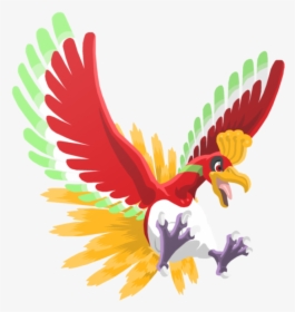 Ho Oh Png - Pokemon Ho Oh Png, Transparent Png, Free Download