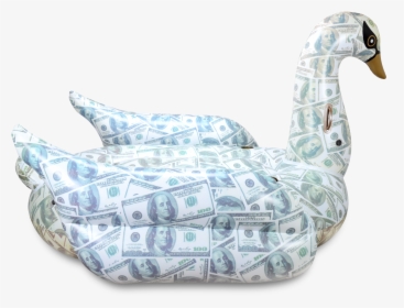 100 Dollar Bill Swan Float, HD Png Download, Free Download