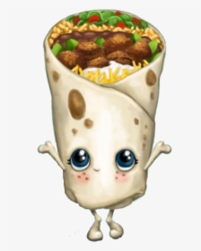 #cute #burrito #eyes #smile #cuteburrito - Food Puns By Tastemade, HD Png Download, Free Download