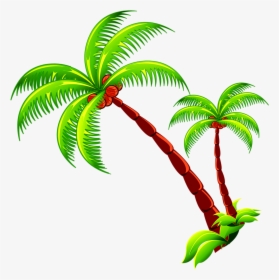 Coconut Tree Branch Free Photo Png Clipart - Coconut Tree Clipart Png, Transparent Png, Free Download