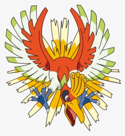 Ho Oh Pokemon Movie - Pokemon Ho Oh Png, Transparent Png, Free Download