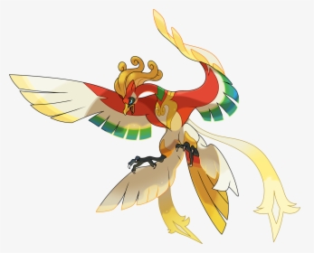 Ho-oh Arisen Forme - Pokemon Phoenix Rising Ho Oh, HD Png Download, Free Download