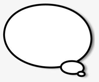 Comic Speech Bubble Png Clipart , Png Download - Black Rectangle With Circle, Transparent Png, Free Download