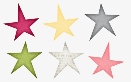 5 Gold Star Vector - Transparent Background 4 Stars, HD Png Download, Free Download