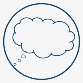 Transparent Vision Icon Png - Thought Bubble Png, Png Download, Free Download