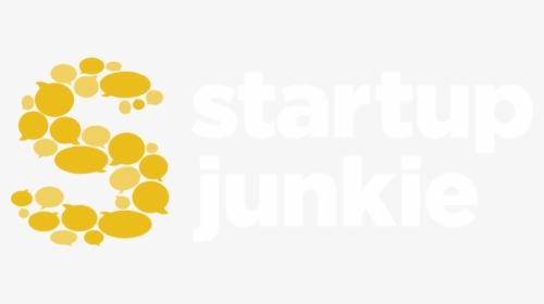 Startup Junkie Logo White With Yellow S - Poster, HD Png Download, Free Download