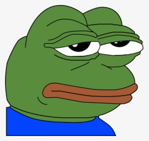 Meme Sad Frog Clipart - Sad Frog, HD Png Download - kindpng