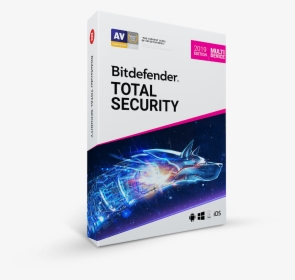 Bitdefender Total Security 2019 License Key Crack Full - Bitdefender Total Security 2019, HD Png Download, Free Download