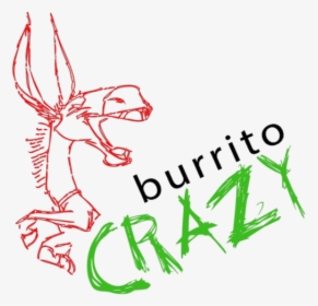 Crazy Burrito Logo - Burrito Crazy, HD Png Download, Free Download